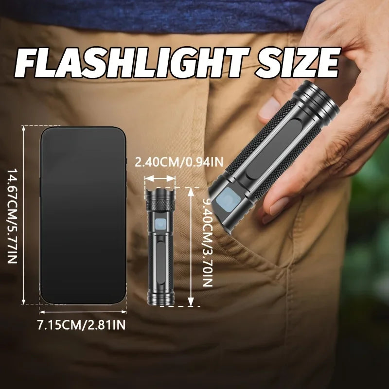 UV Light Flashlight 365nm Black Light Ultraviolet Flashlight for Resin Curing Dry Glue Fluorescent Scorpion Pet Urine Detector