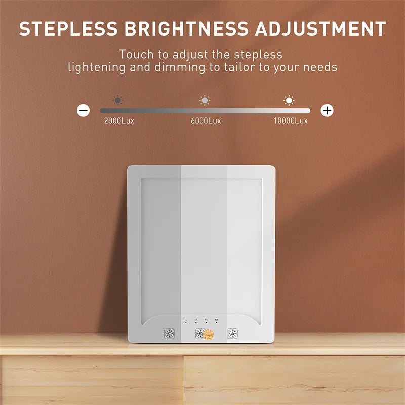 SAD Lamp, 10000 Lux, Tunable Color Temperature Brightness, Full Spectrum SAD Treatment Lamp, Seasonal Winter Mood Changes
