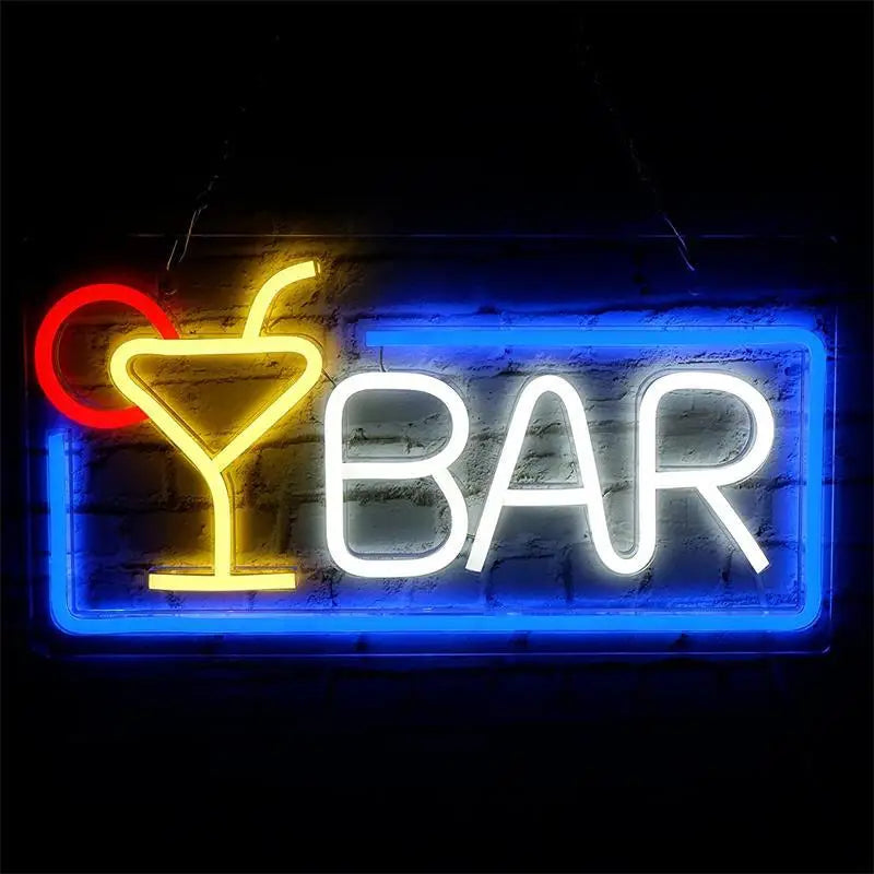 Neon Led Sign Beer Time Shop Bar Restaurant Hotel KTV Decor Neon Bar Sign LED Bar Signs For Home Bar Pub Party Club Wall Decor