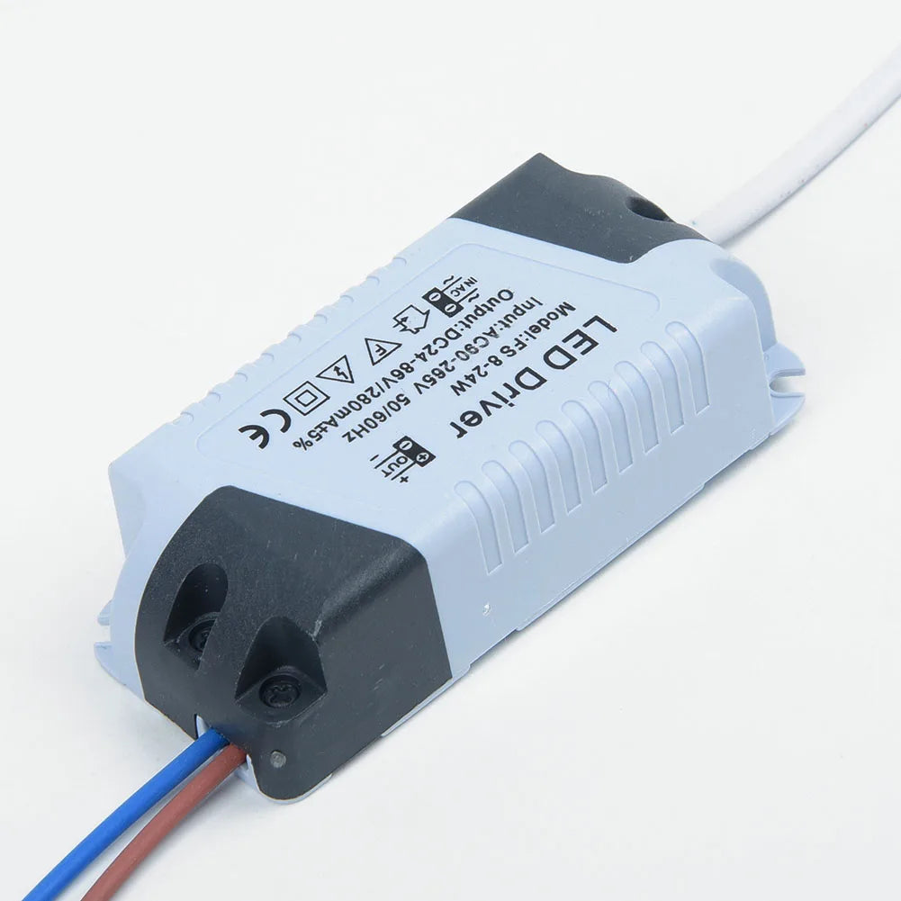 LED Driver 280mA 8-24W AC 110V 220V To DC 24V Lighting Transformer Panel Ceilling Lamp LED Strip Power Supply Adapter 1pc