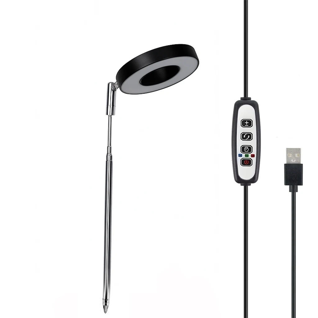 Indoor Full-Spectrum Plant Growth Lights, Led Plant Lights, and Indoor Sunlight-Like Growth Lights Are Suitable for Indoor Plants and Grow Lights with Retractable Bases