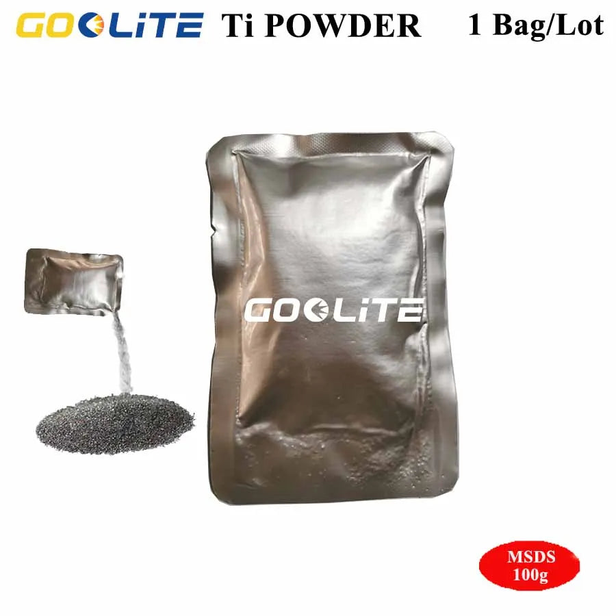 Cold Sparks Ti Powder 100g Machine Metal Consumables For Cold Spark Fountain Firework-s Sparkular Machine Wedding Stage 1-50 bag