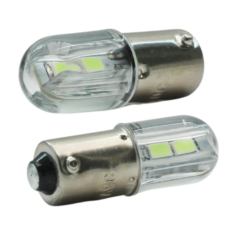 BA9S T4W Car Led Interior Bulb 6v 12v 24v 220v Mini Colorful 1W Auto Indicator Warning Light Signal Energy Saving Lamp 6 Volt