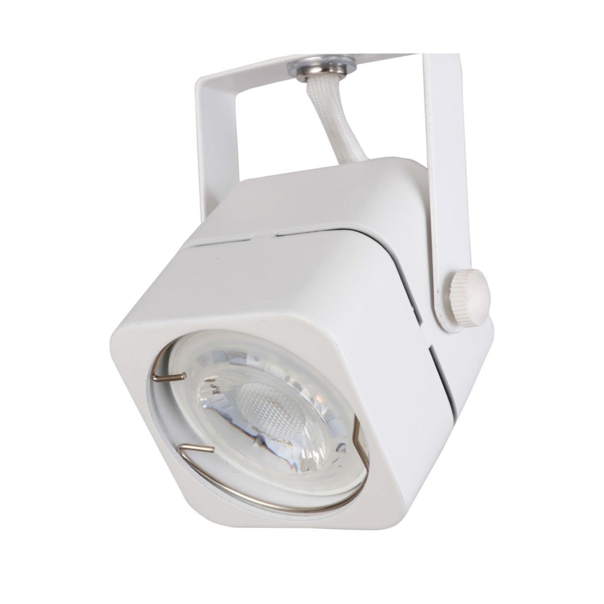 MATTE frosted white TRACK HEAD, 120V, FITS GU10, (LIGHT SOURCE NOT INCLUDED)L2.94 W2.31 H5.75 6 PACK