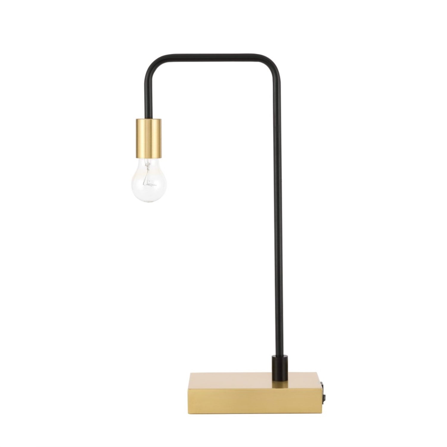 Elegant Decor Marceline 1 Light Black Table Lamp