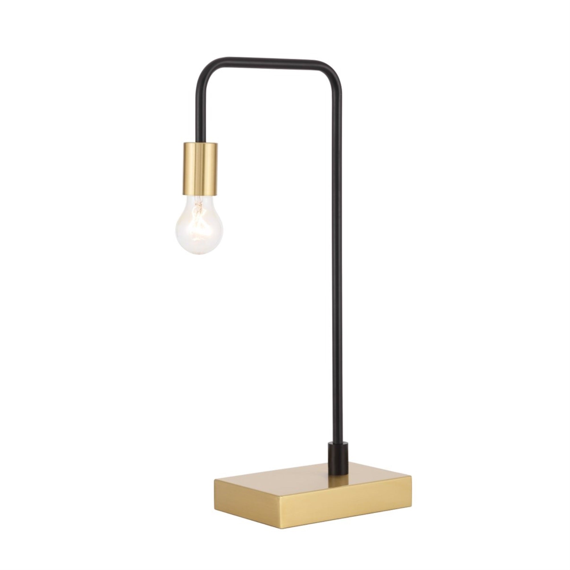 Elegant Decor Marceline 1 Light Black Table Lamp