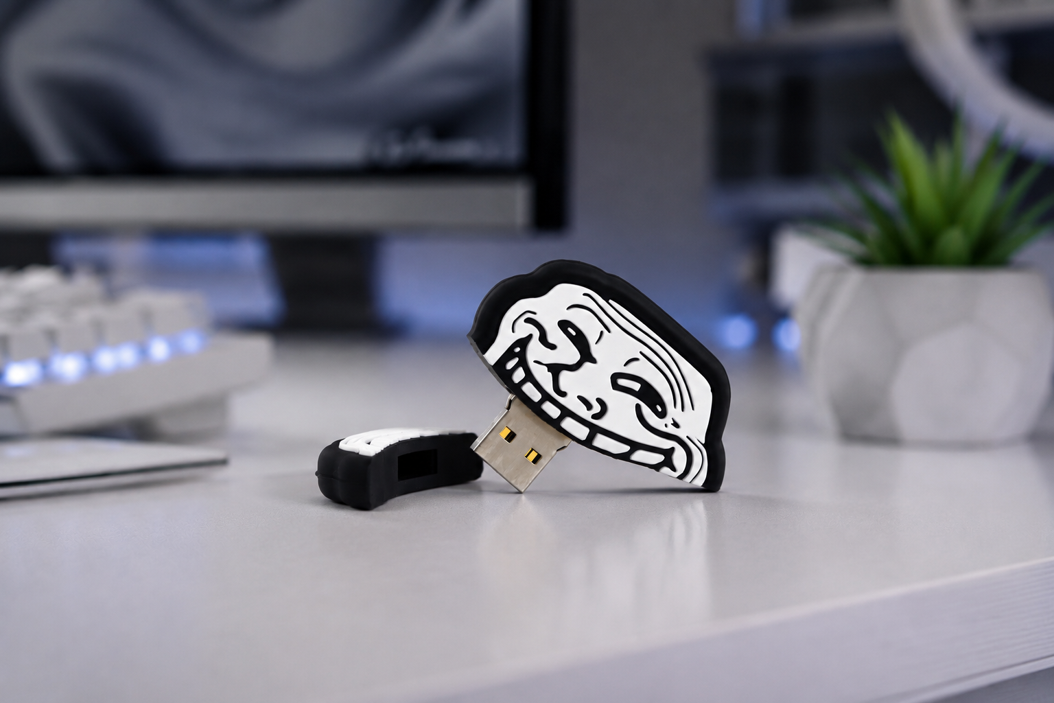 Troll Face USB 2.0 Flash Drive