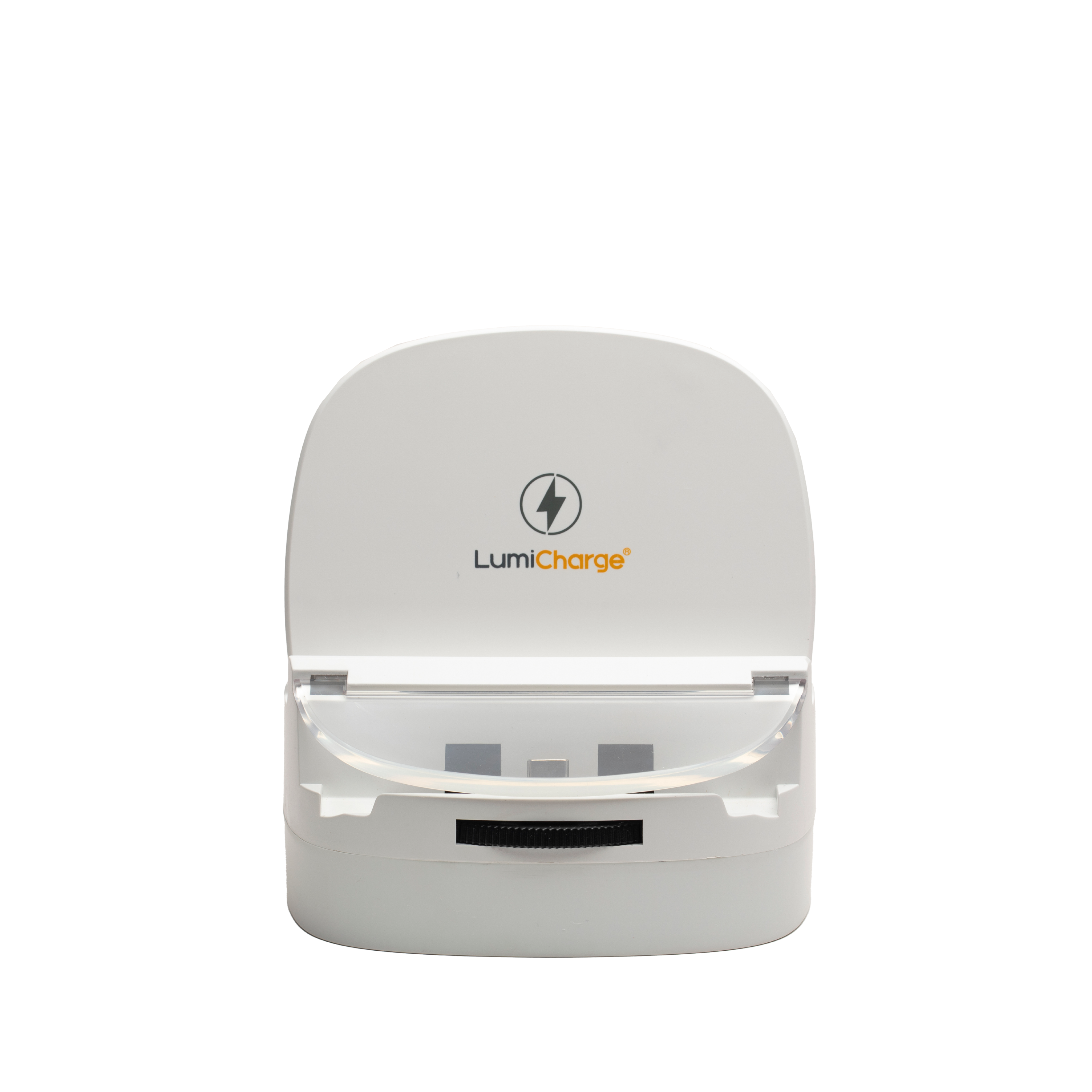 Lumicharge UD- iPhone 16, 15, 14, 13, 12, X and Android Charger - Adjustable Fast Wireless Charger