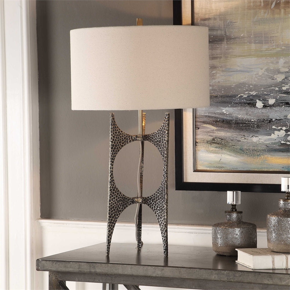 Uttermost Goldia - 1 Light Table Lamp - 16 Inches Wide By 16 Inches Deep