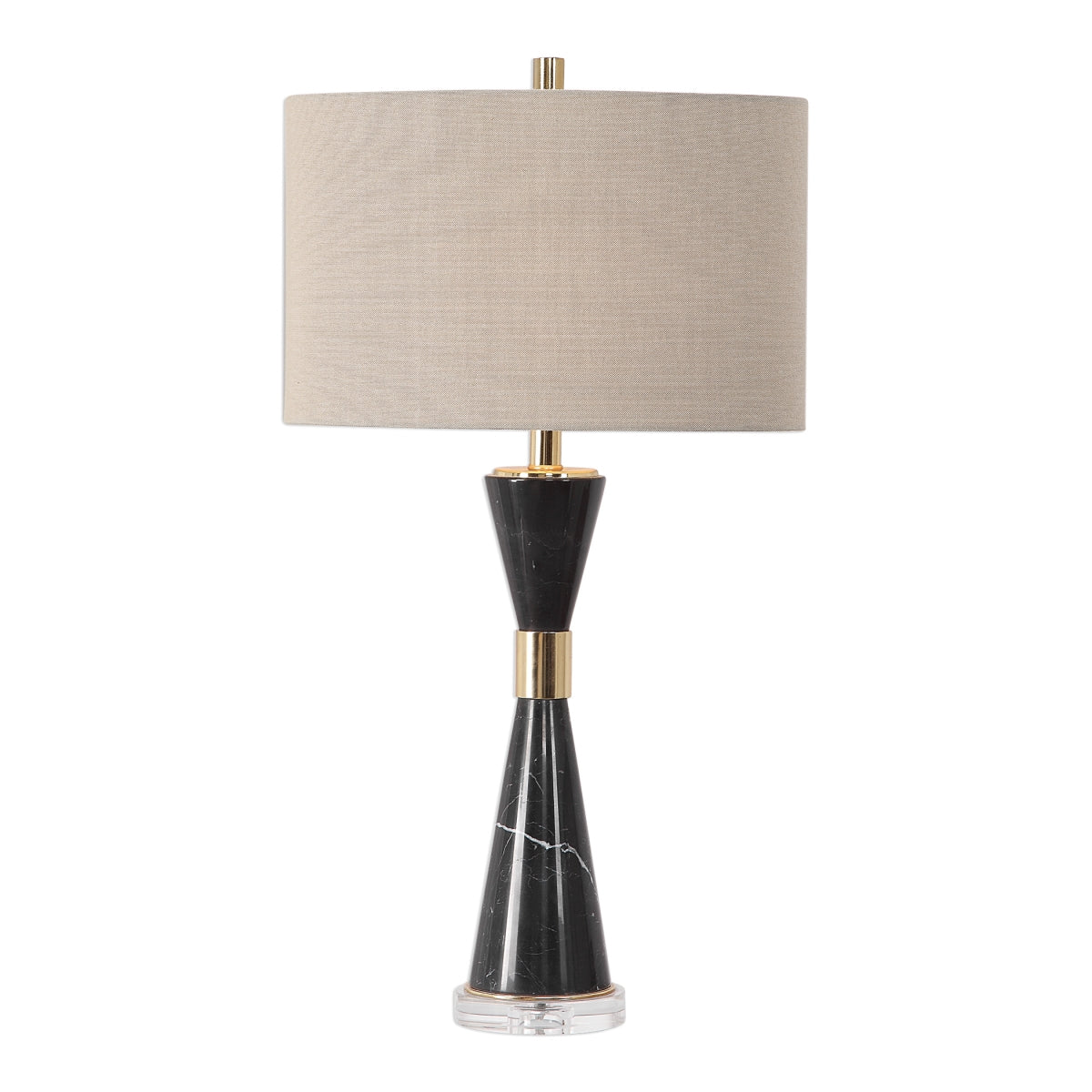 Uttermost Alastair - 1 Light Table Lamp - 16 Inches Wide By 10 Inches Deep