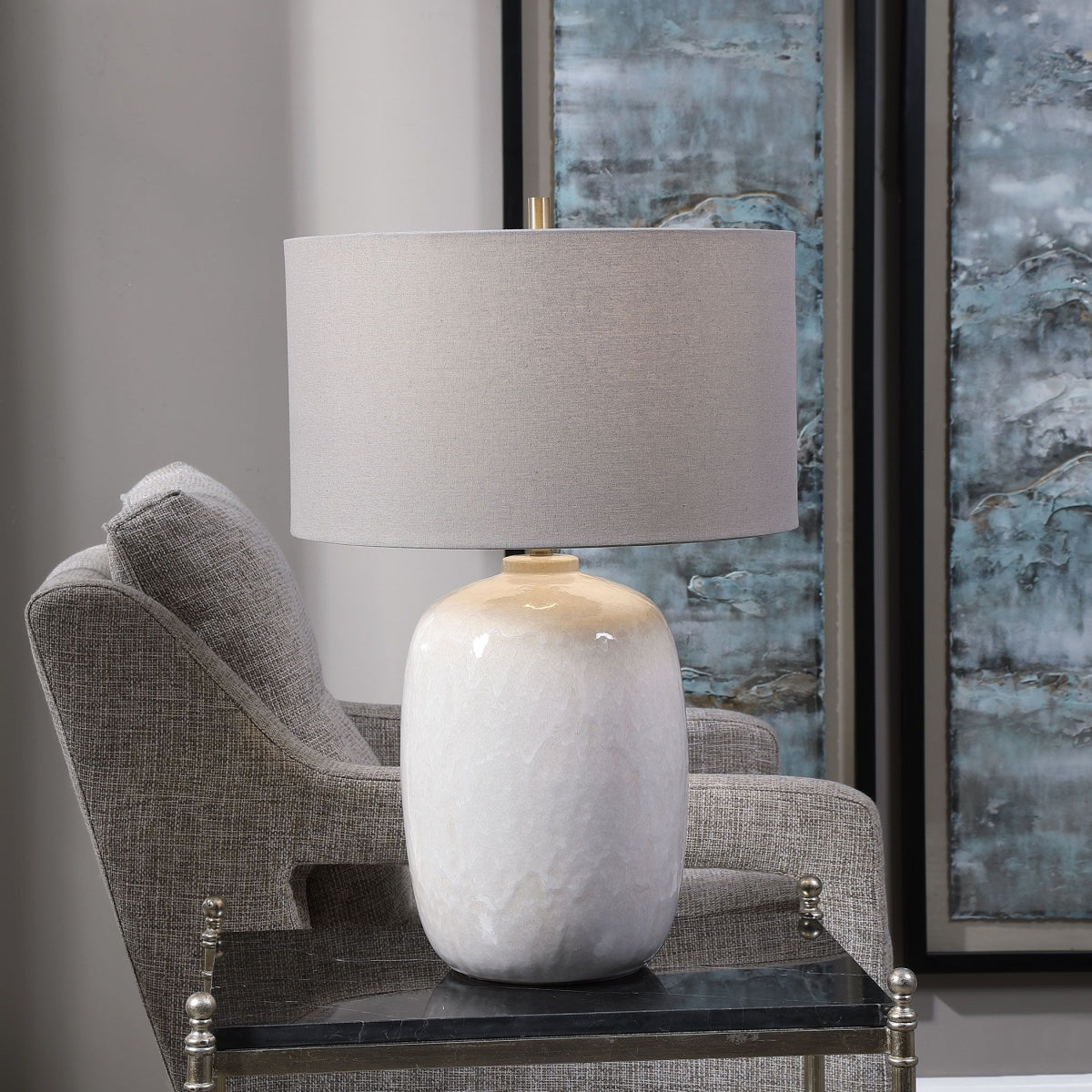 Uttermost Winterscape - 1 Light Table Lamp