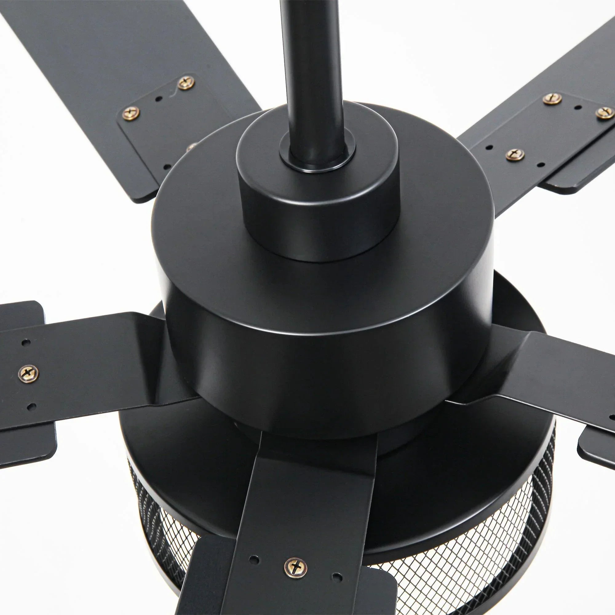 Vaczon 42 Inch 52 Inch 60 Inch Eden Downrod Mount Ceiling Fan with Light and APP & Remote Control