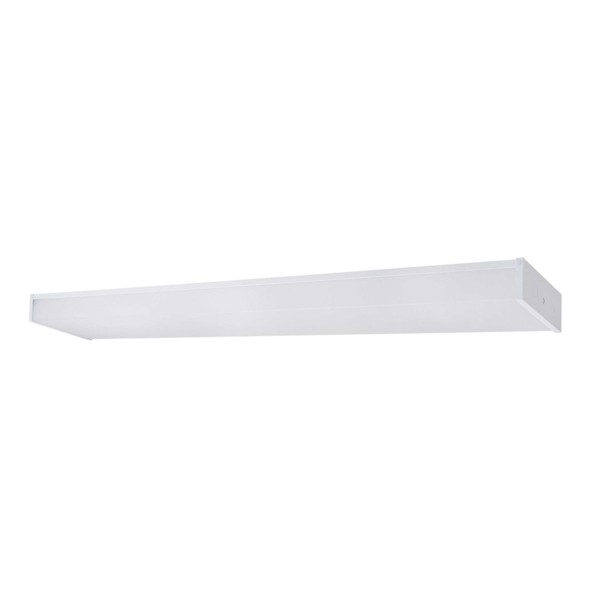 Led Wraparound Fixture With Spring Endcap, 4000K, Cri80, Etl, 35W, 2Xf32T8 Equivalent, 50000Hrs, Lm3500, Non-Dimmable, Input Vol