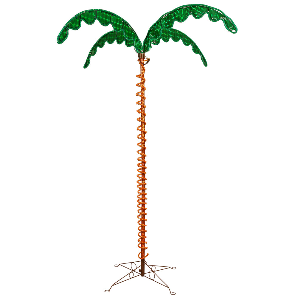 Vickerman 7 LEDRope Light Palm Tree  X110271