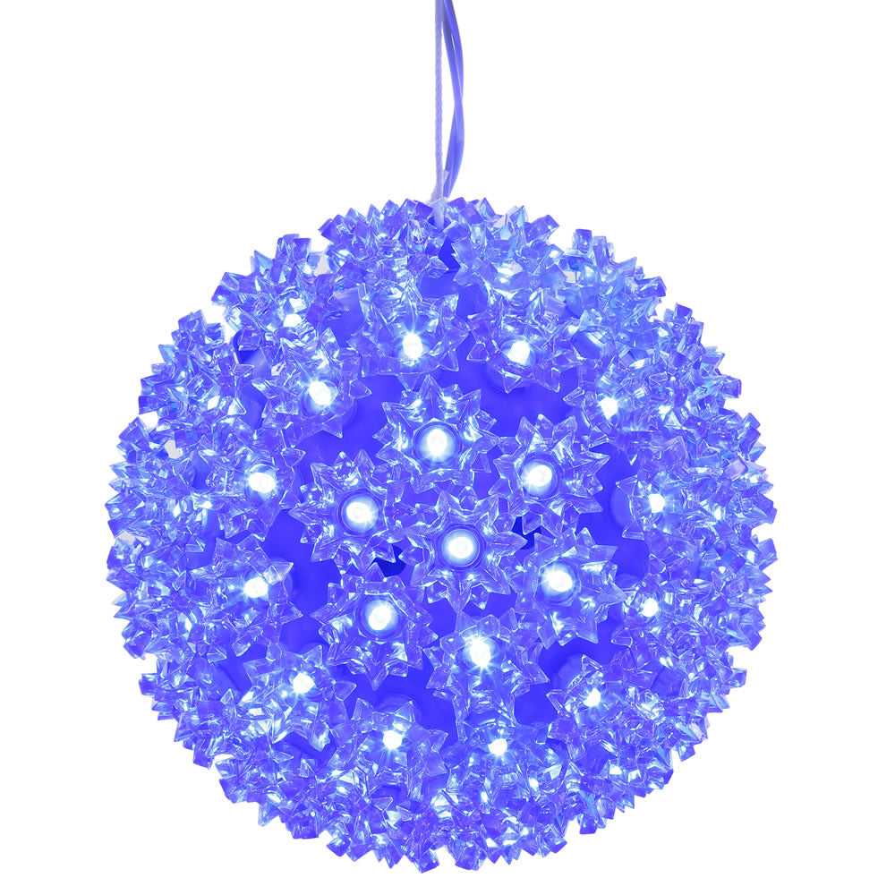 Vickerman 150Lt x 10 inch LED Blue Starlight Sphere  X121002