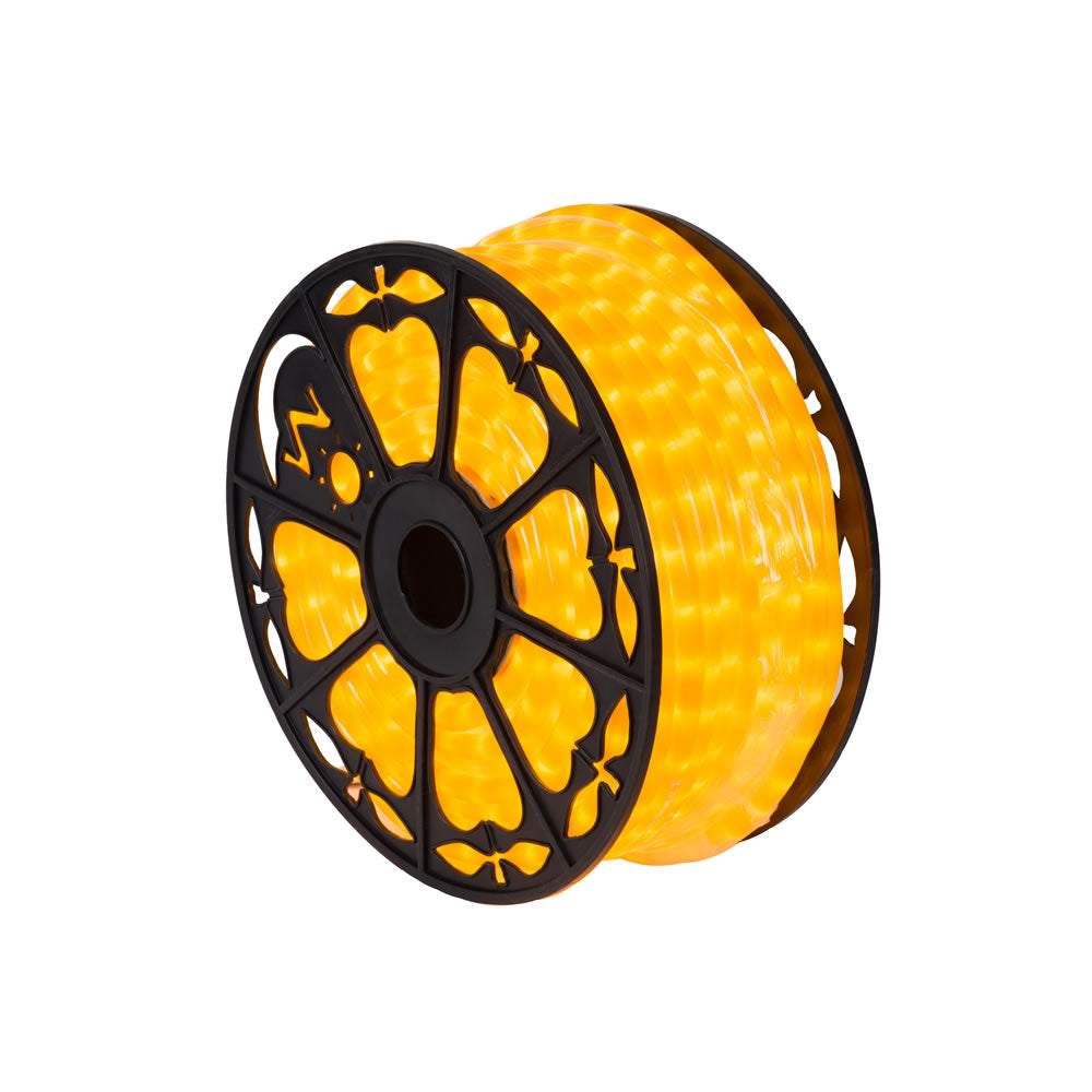 Vickerman LED Rope Light Spool 150 x 0.5in Plastic Fluorescent Yellow Model X171527