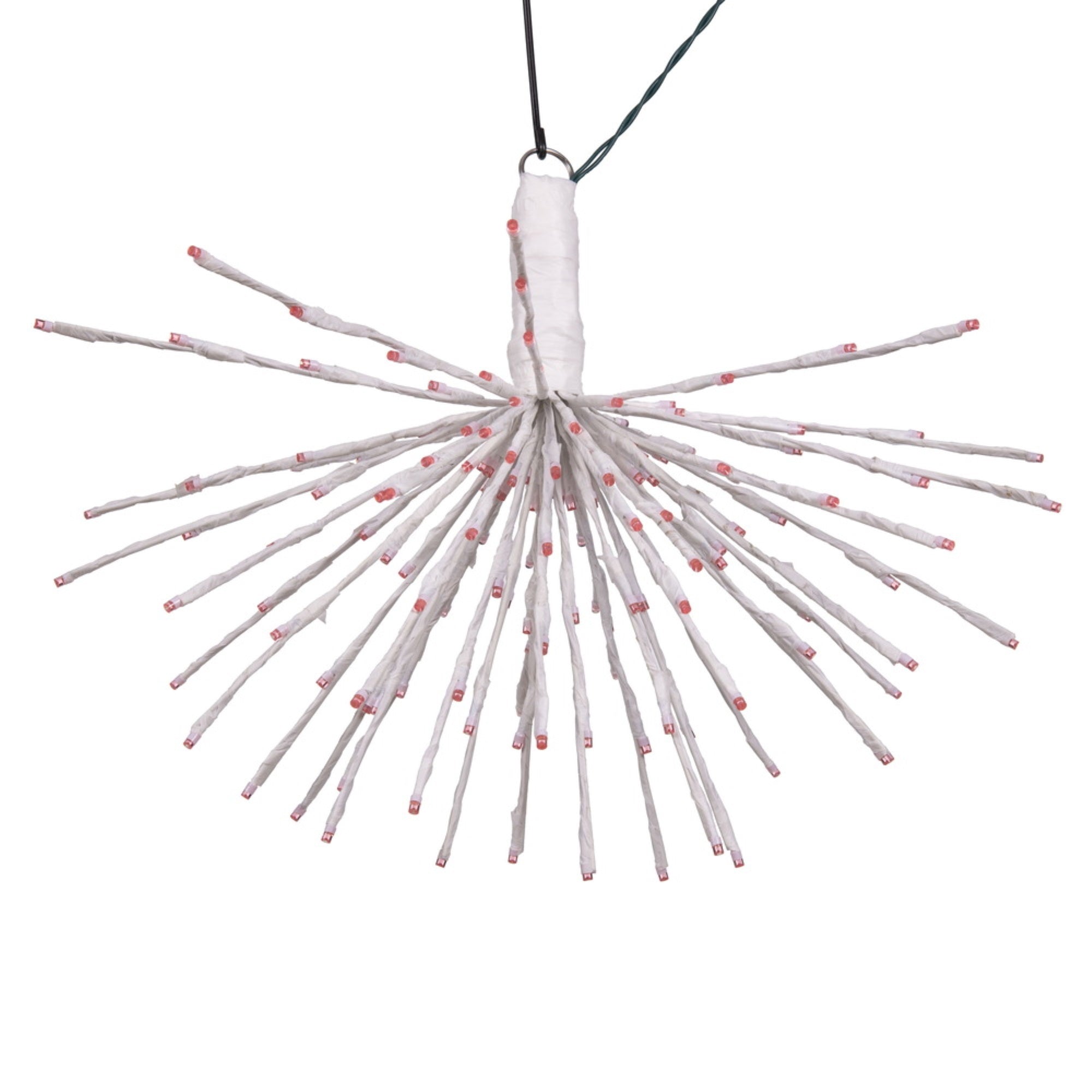 Vickerman 160Lt X 24&quot; White Starburst Pink 5Mm Led Lights.