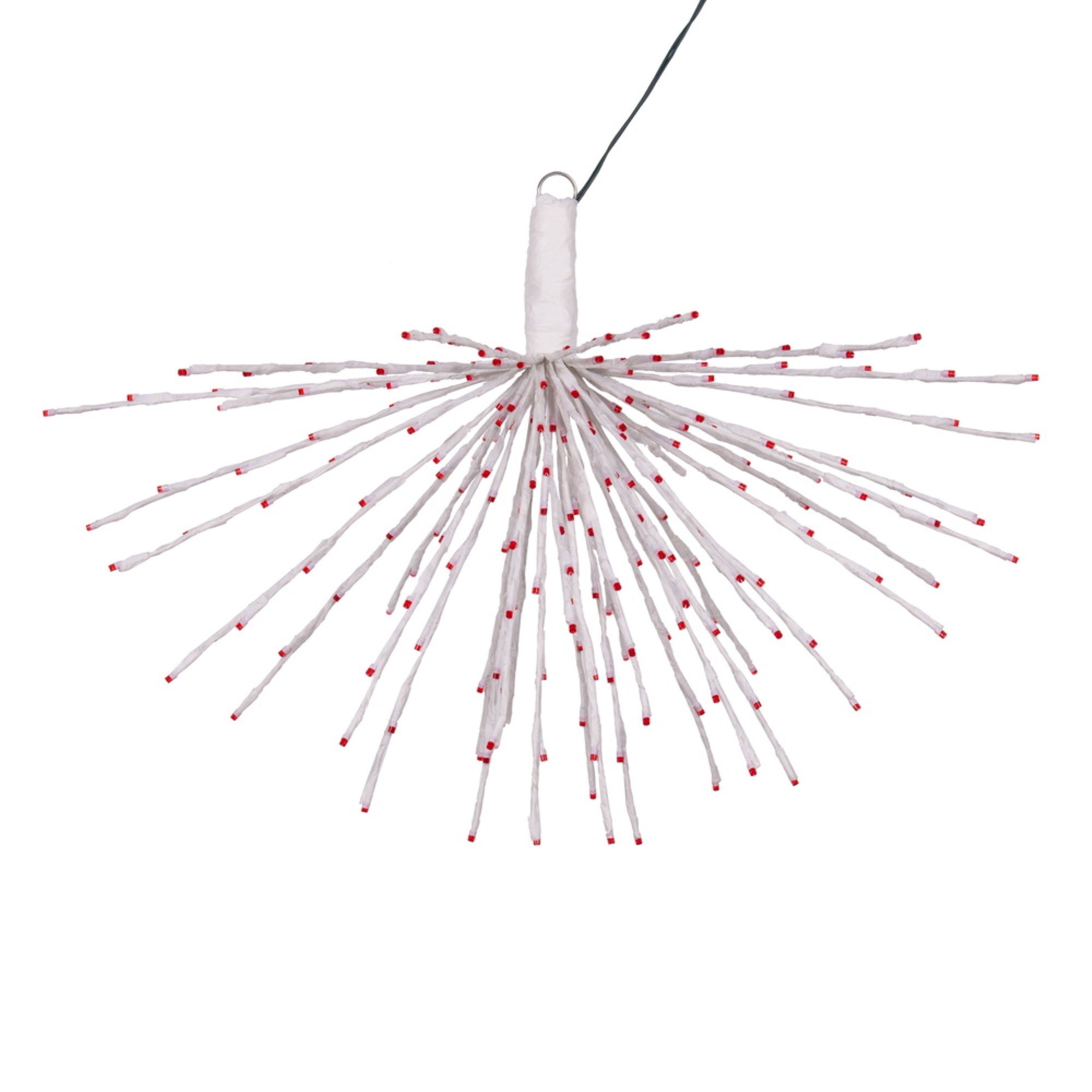 Vickerman 240Lt X 32&quot; White Starburst Red 5Mm Led Lights.