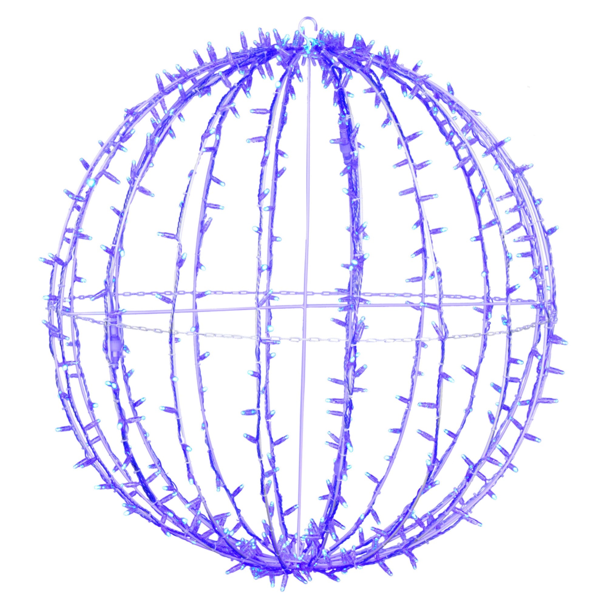 480Lt x 40 inch Blue Twinkle Led Sphere