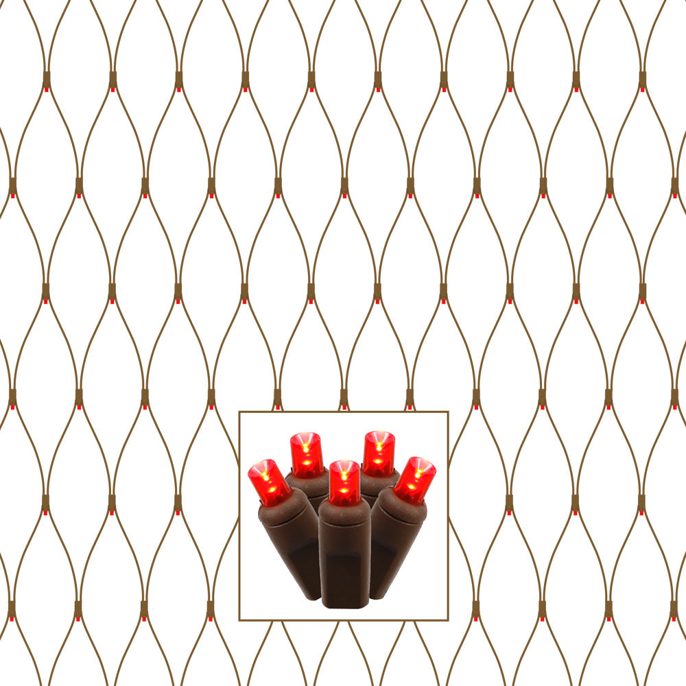 Vickerman 150Lt 2x8 LED Red/Bw WideAngle Net  X4B2813