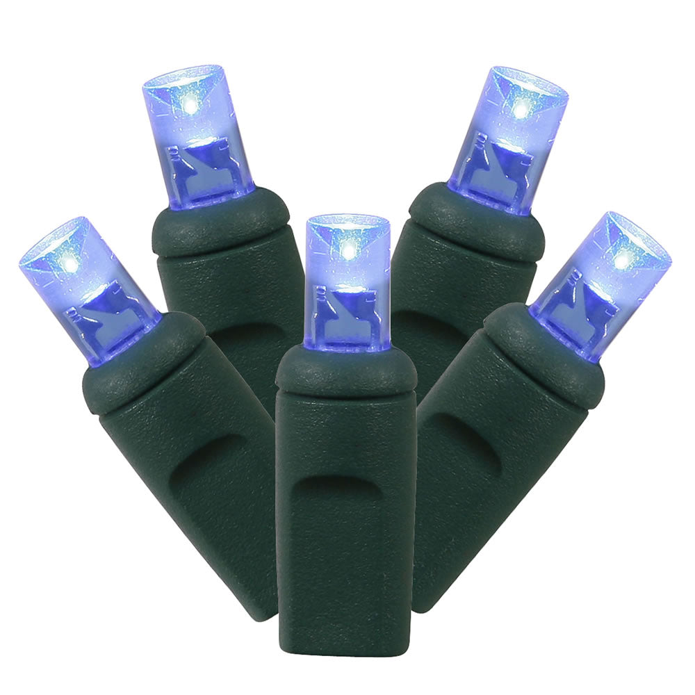 Vickerman 70Lt LED Blue/Gw WA EC Set 1Pc 6 inchx35L  X6G2702CSA