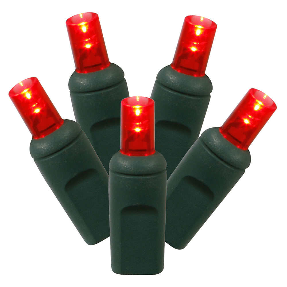 Vickerman 100Lt LED Red/GW WA EC Set 1Pc 6 inchx50L  X6G6103