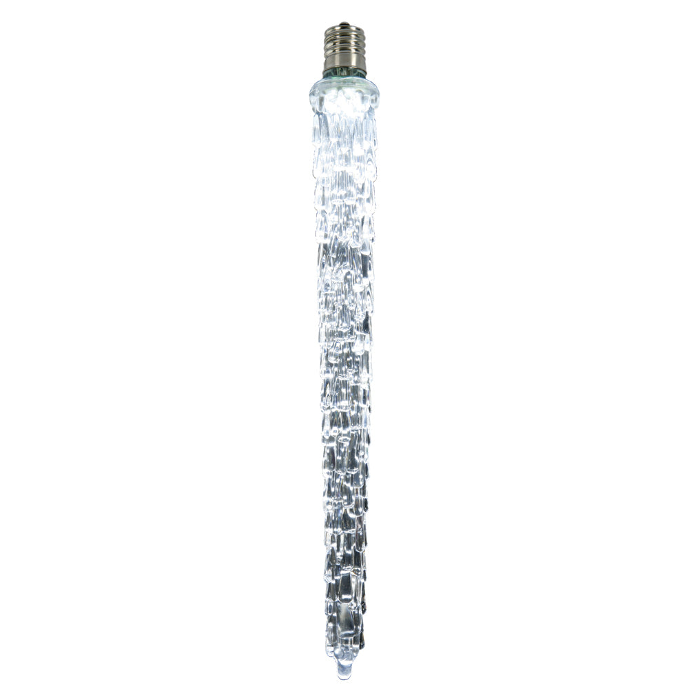 Vickerman Icicle Bulb Replacement - 18in Cool White - Model XICE985