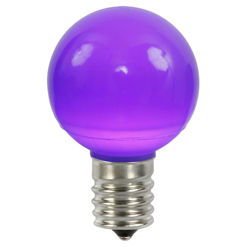 Vickerman G50 Purple Ceramic Led Replacement Bulb, Package Of 25