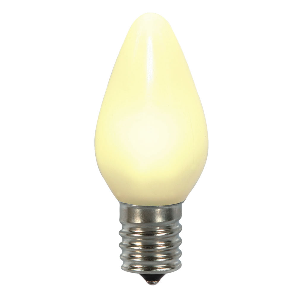 Vickerman C7 Ceramic LED Bulb, Warm White, 25 Pack, Model XLEDSC71-25