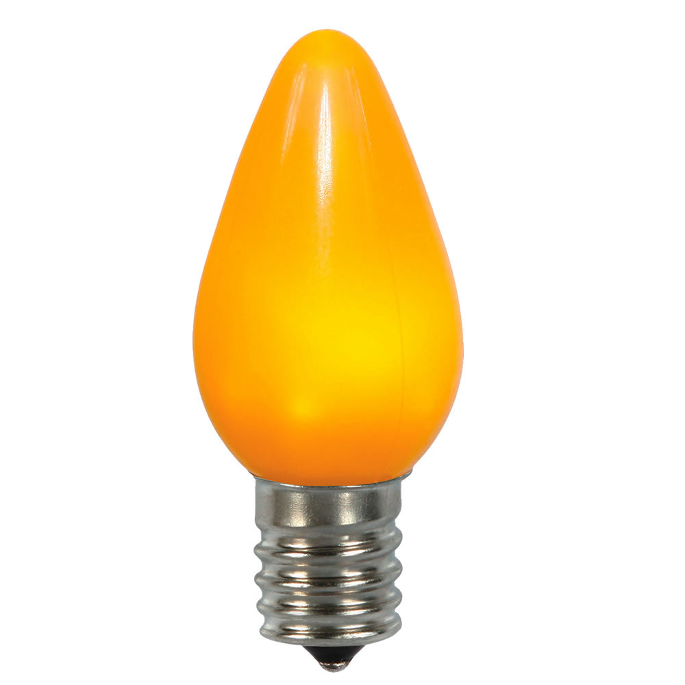 Vickerman C7 Ceramic LED Yellow Twinkle Bulb 25/Bx - XLEDSC77T-25