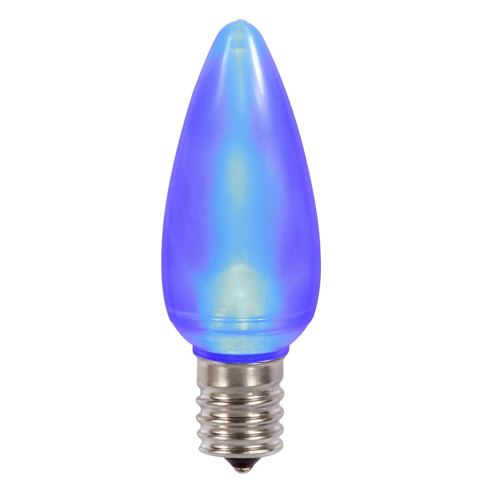 Vickerman C9 Ceramic LED Bulb, Blue, 25-Pack, Model XLEDSC92-25