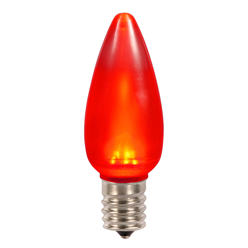 Vickerman C9 LED Twinkle Bulb, Red, Package of 25, Model XLEDSC93T-25