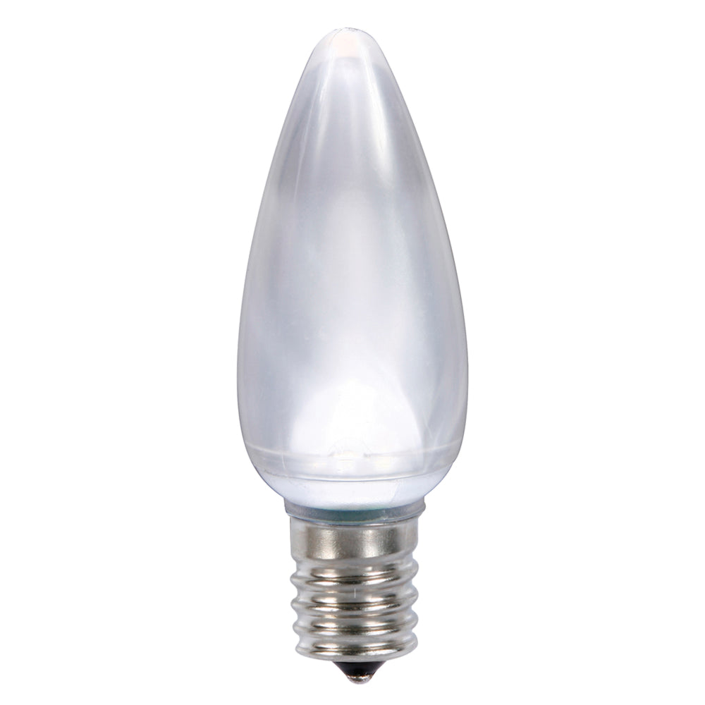 Vickerman C9 Ceramic LED Bulb, Cool White, 25 Pack, Plastic, Model XLEDSC95-25