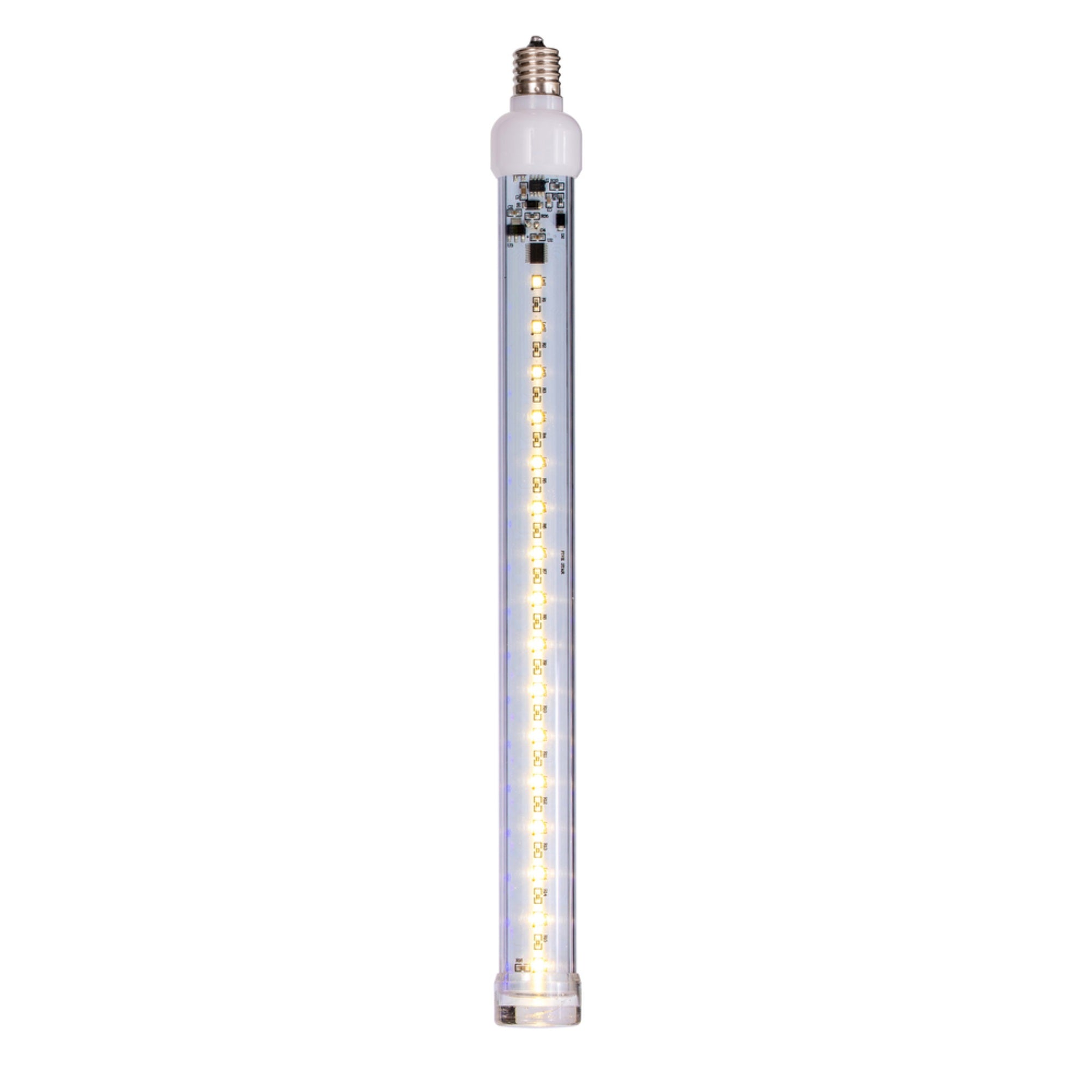 12 inch Warm White C9 LED SnowFall Tube 5Pk