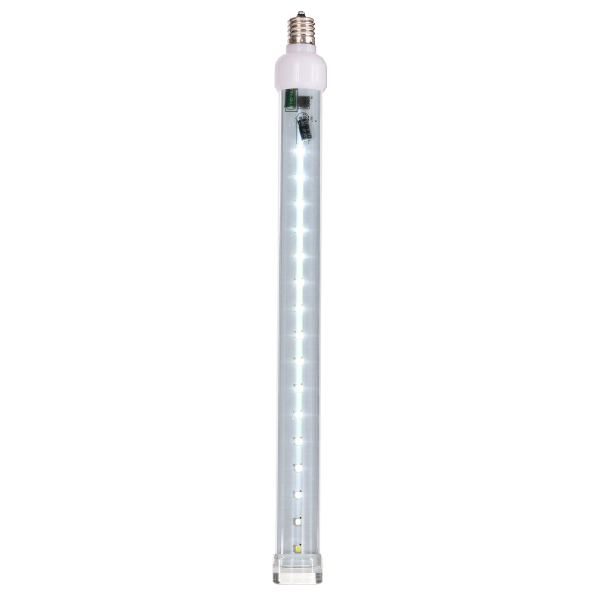12 inch Pure White C9 LED SnowFall Tube 5Pk
