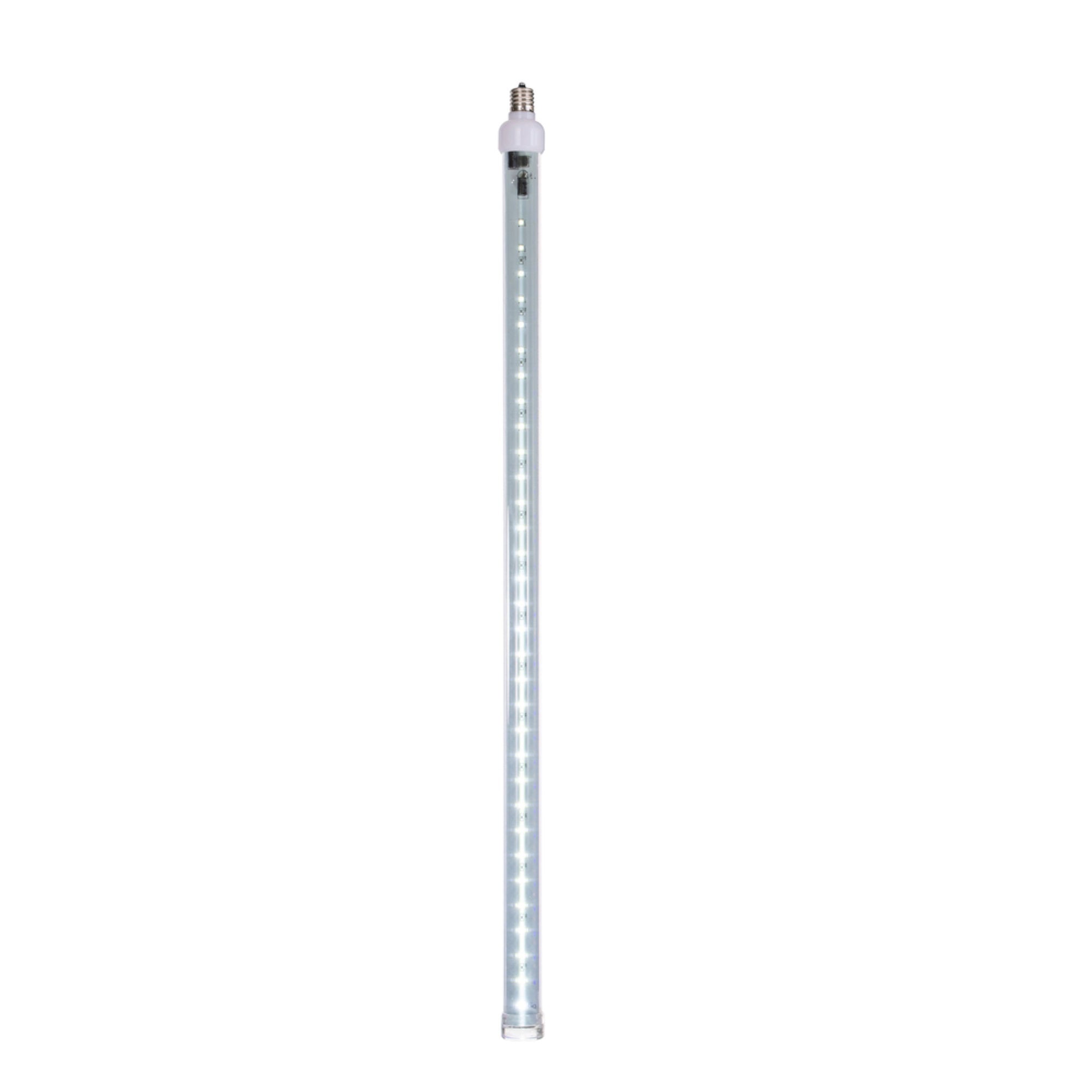 24 inch Pure White C9 LED SnowFall Tube 5Pk