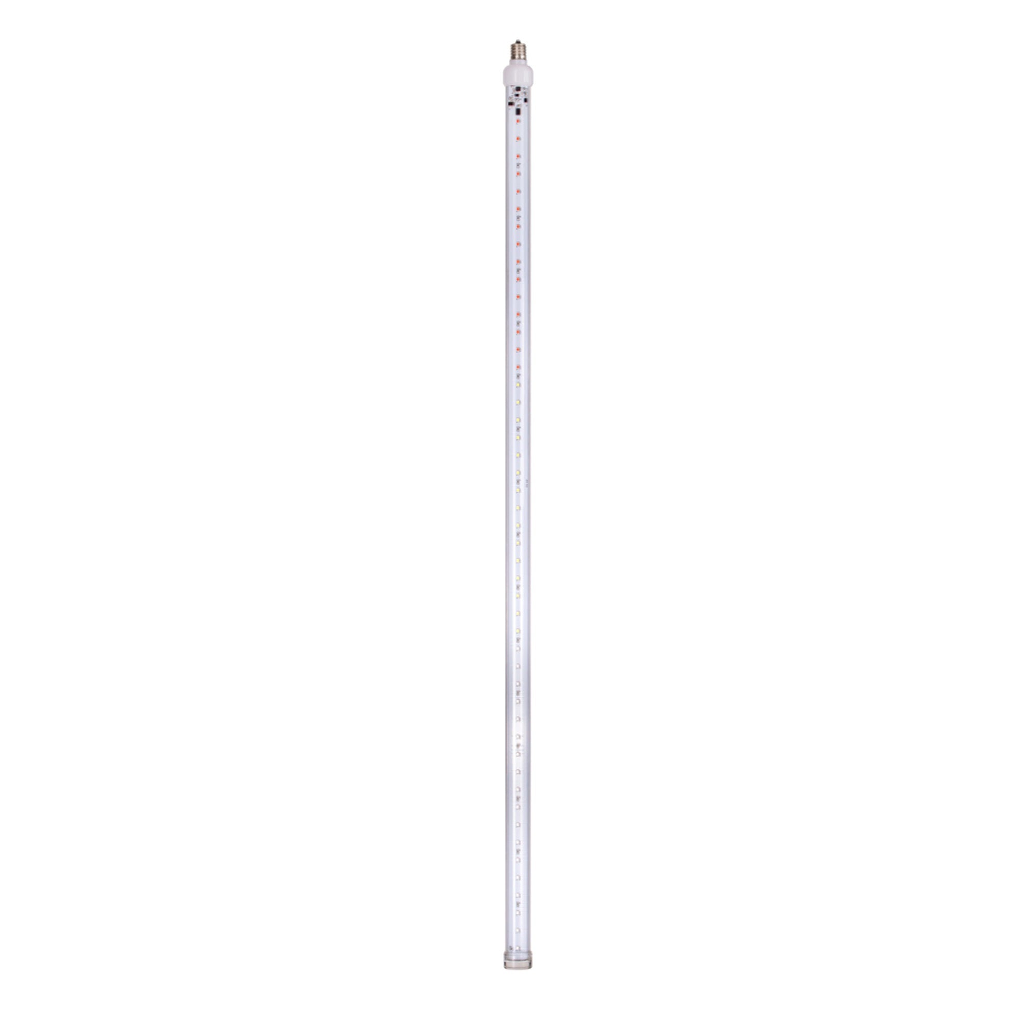 Vickerman C9-E17 LED Snowfall Tube Bulb, 5 Pack, 36in, Red-White-Blue