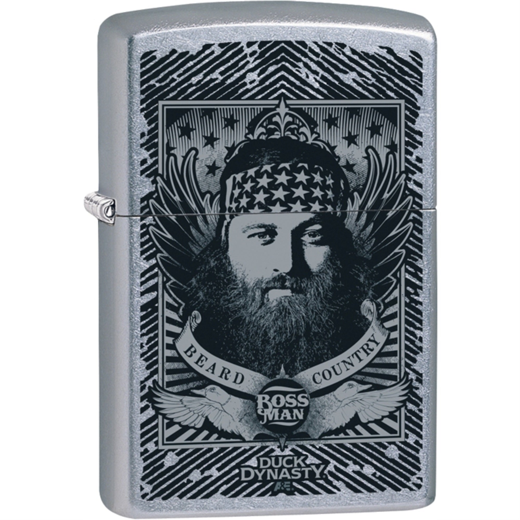 Zippo 207 Ci016950 Duck Dynasty Jace Beard Country Boss Man Lighter
