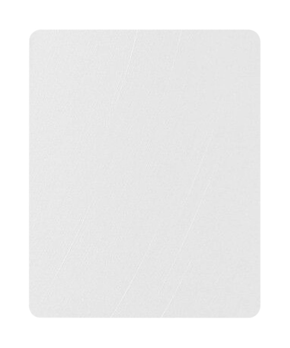 20"W x 15"H White Bell Shantung Shade