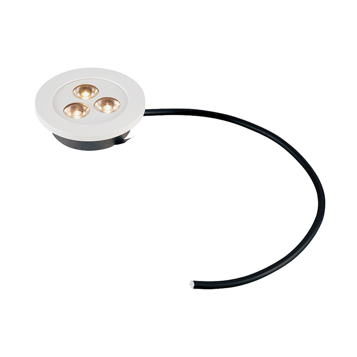 Alpha Collection 3 Light Recessed LED Light In White