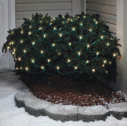 celebrations 282M4912 Mini LED Net Lights  100 Bulbs - clear