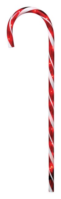 celebrations 21254-71 27 in candy cane Path Marker  Red - pack of 24