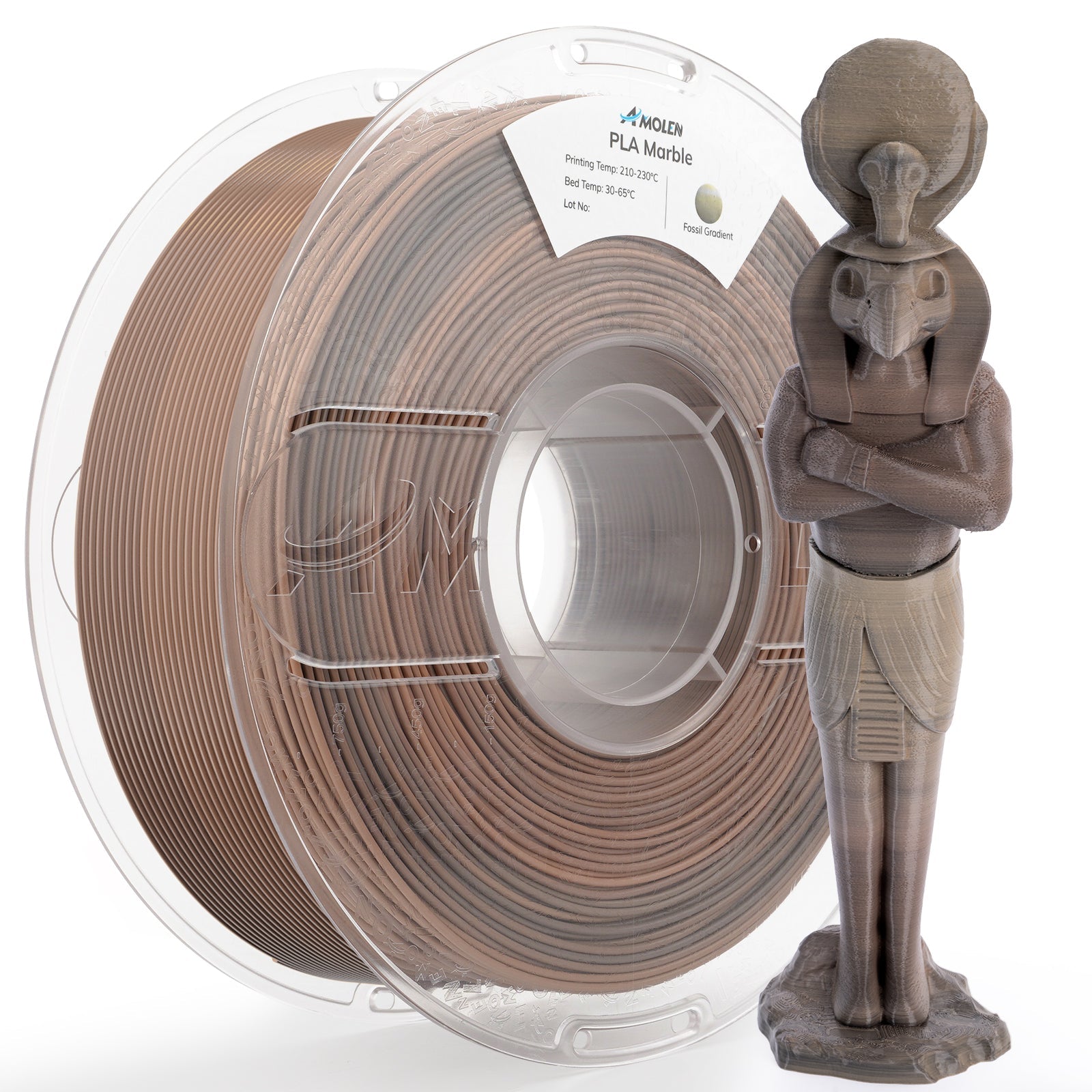PLA Marble 1.75mm, 1KG/2.2LB