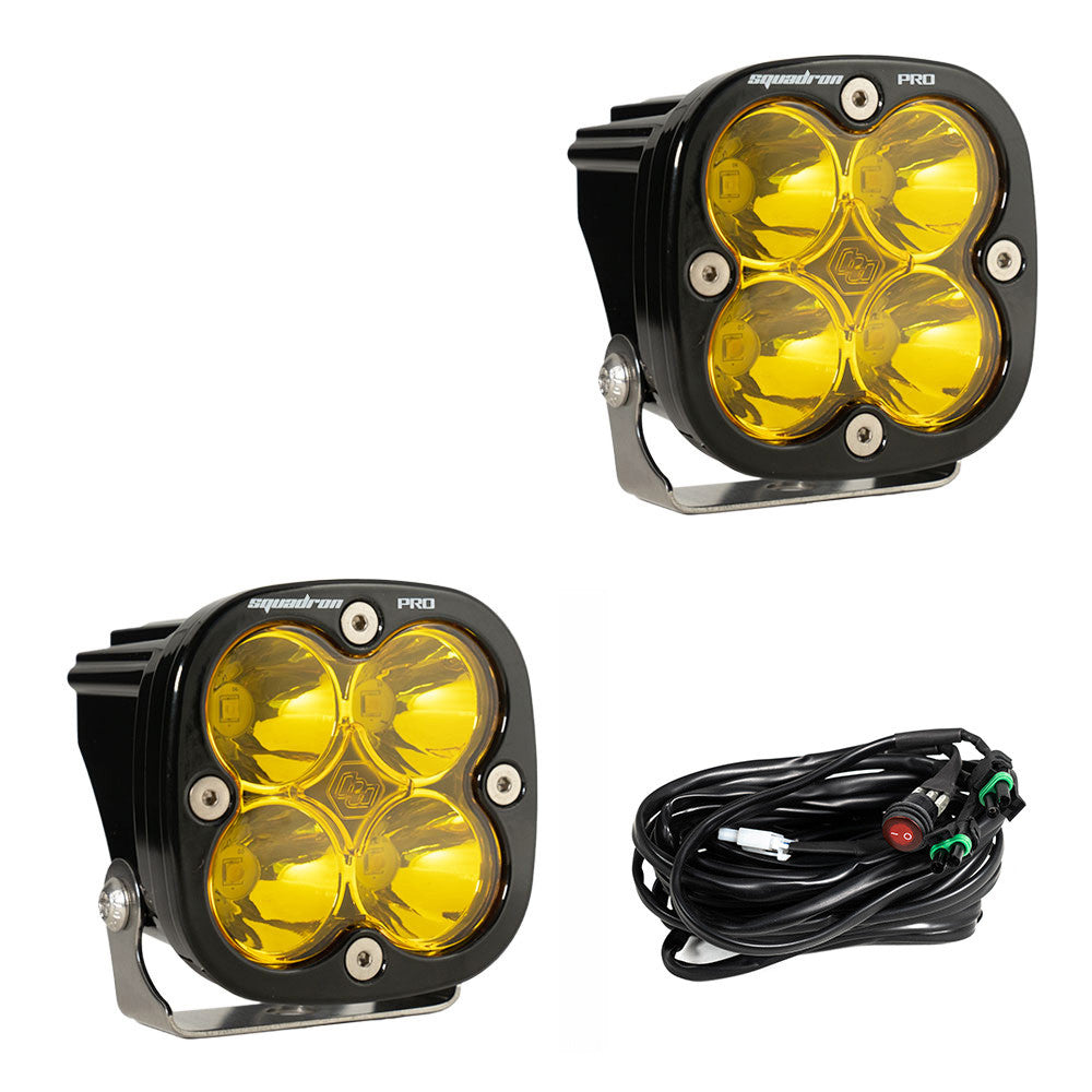 Baja Designs Squadron Pro LED Light Pods | Universal Pair