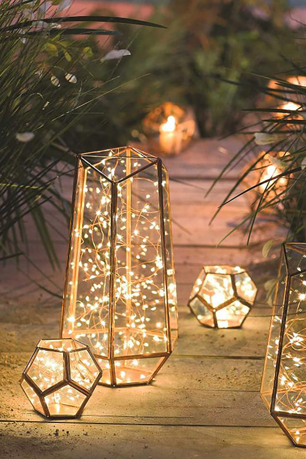 20 LED Silver Copper Mini String Light - Batteries Included