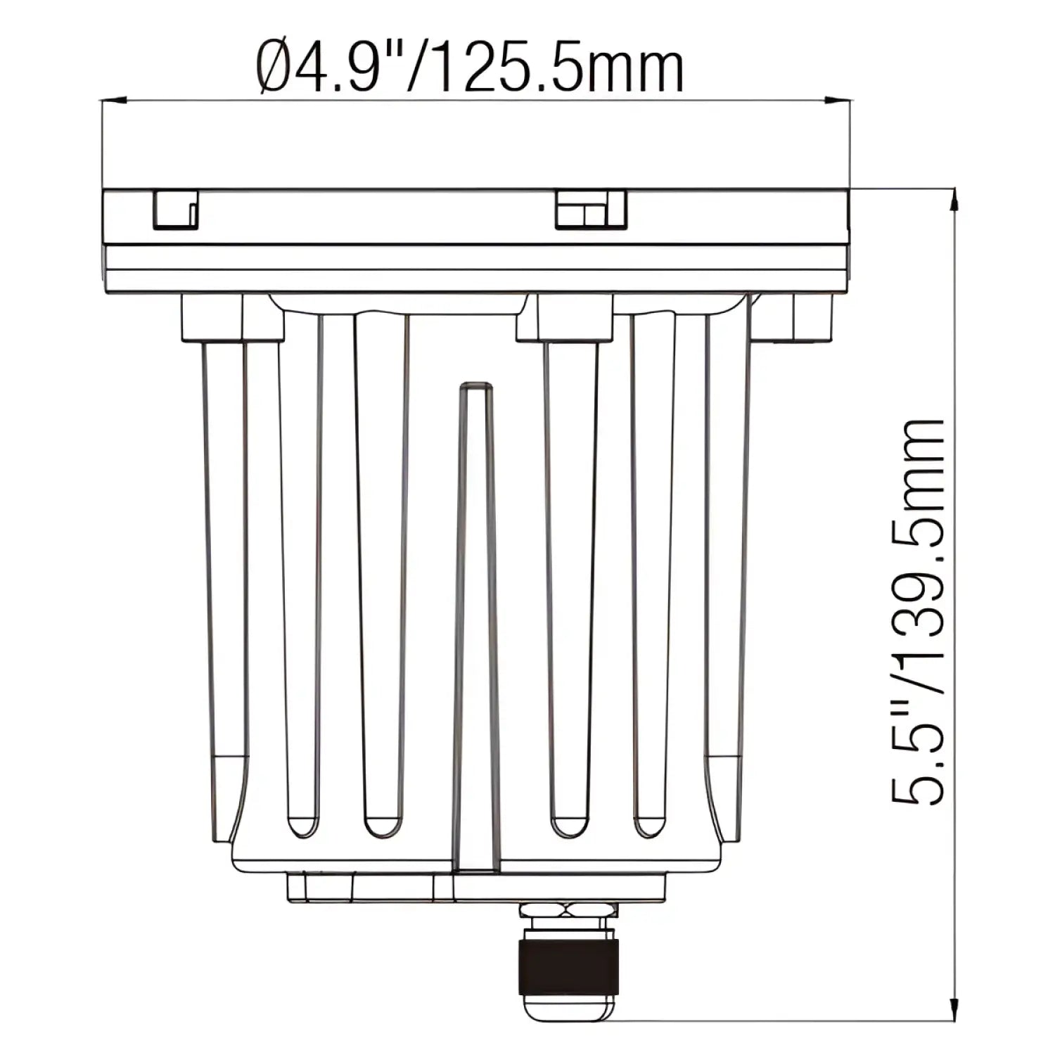 Brass Inground Lights for MR16 Bulbs with Brass and PVC Construction