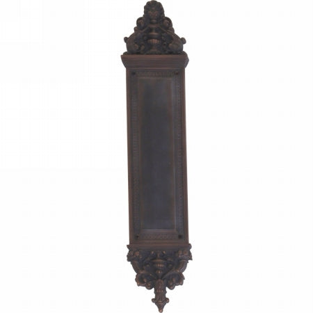 Brass Accents A04-P5230-613VB Apollo Push Plate  Venetian Bronze Finish - 3.63 x 18 in.