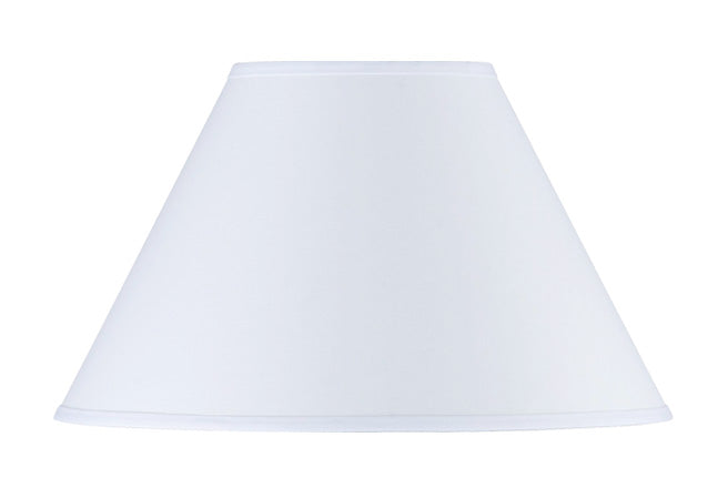 Cal Lighting SH-1173 Round Fabric Shade, 11-Inch, Glass, See Image