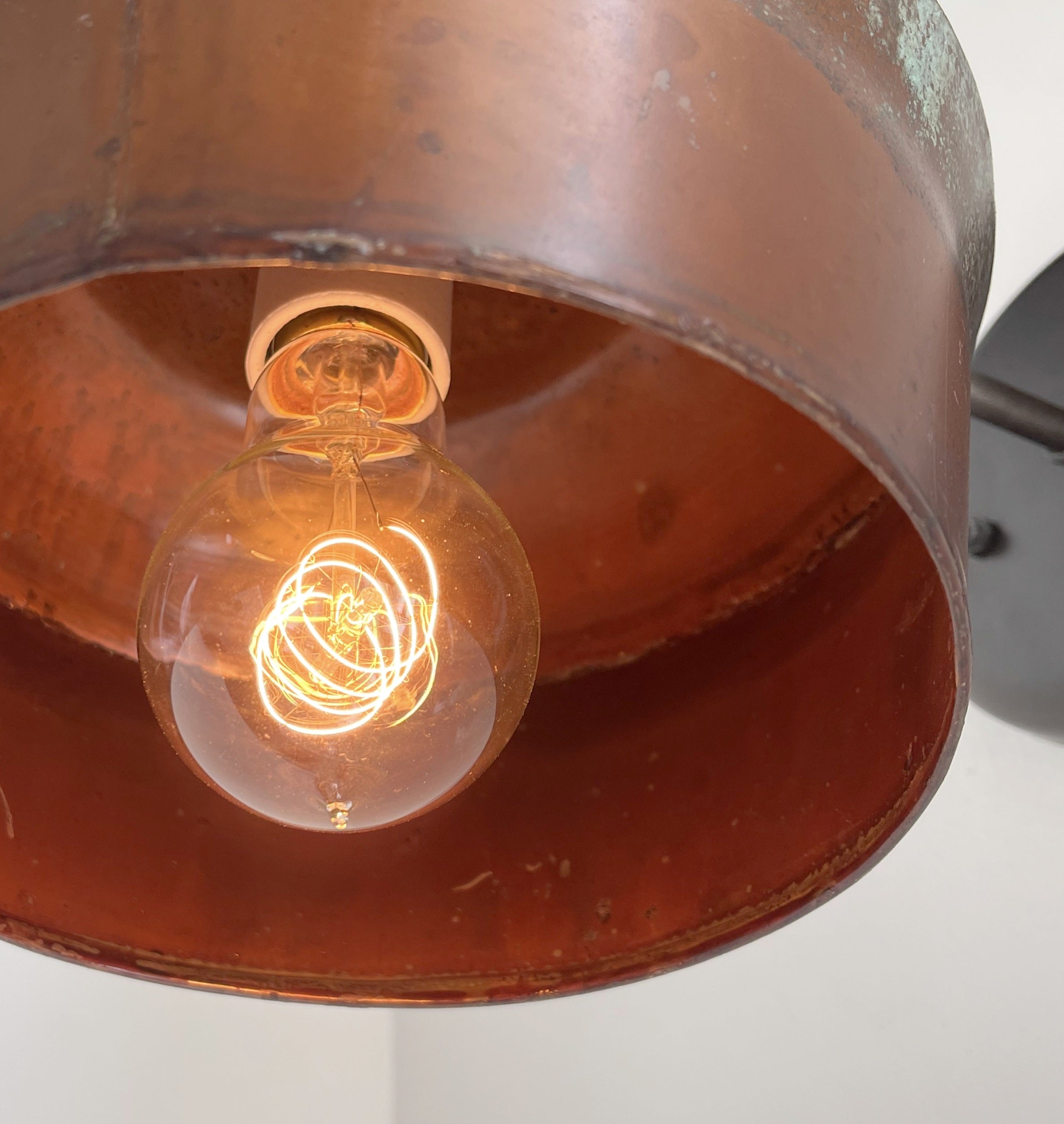COPPER Handcrafted Rustic Farmhouse Wall Sconce Light