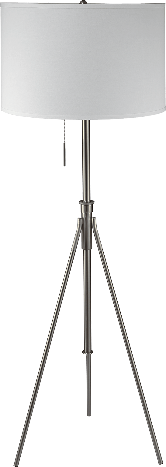 Sh Lighting Ss-Idi-31171F-Sn Sh-31171F-Sn Adjustable Tripod Floor Lamp